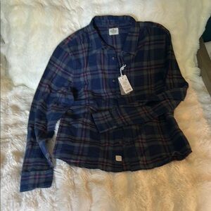 Marine Layer Flannel Shirt NWT